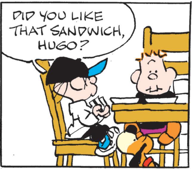 Happiness OCR: DID YOU LIKE THAT SANDWICHHUGO? ? 1 :0 + DID YOU LIKE THAT SANDWICHHUGO ? ? 1 : 0 +