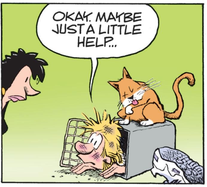 Comics OCR: OKAY. MAYBE JUST A LITTLE HELP... OKAY . MAYBE JUST A LITTLE HELP ...