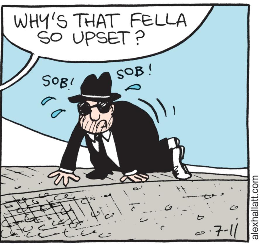 Businessperson OCR: WHY'S THAT FELLA SO UPSET? SOB! SOB! ?? e te te ++ Q ·7-11 alexhallatt.com WHY'S THAT FELLA SO UPSET ? SOB ! SOB ! ?? e te te ++ Q · 7-11 alexhallatt.com