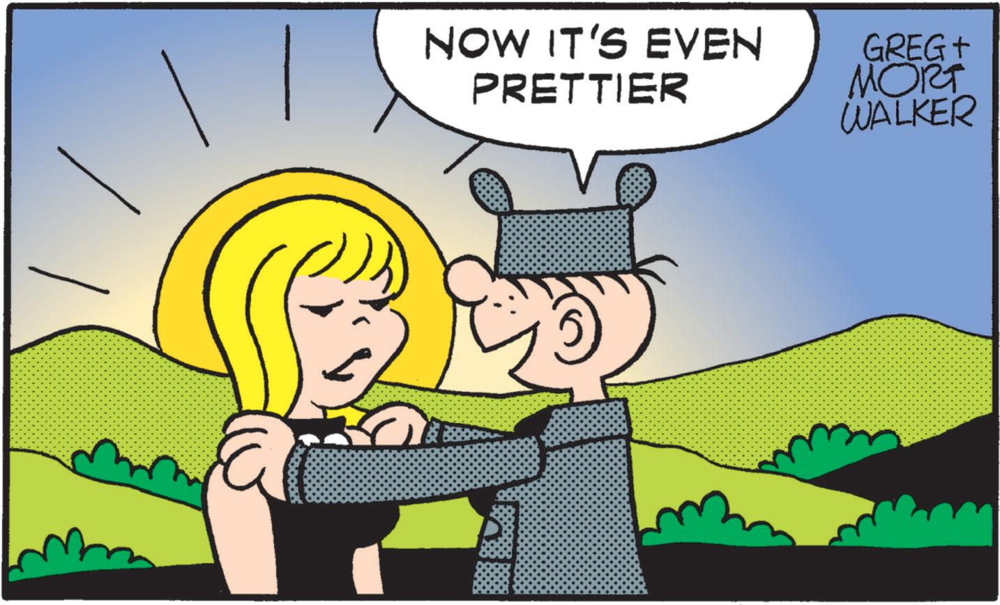 Fiction OCR: NOW IT'S EVEN GREG+ PRETTIER MORT WALKER NOW IT'S EVEN GREG + PRETTIER MORT WALKER