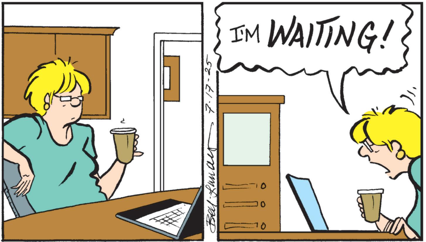 Animated cartoon OCR: ??? ????? 7. 70 25 I'M WAITING! J ??? ????? 7 . 70 25 I'M WAITING ! J