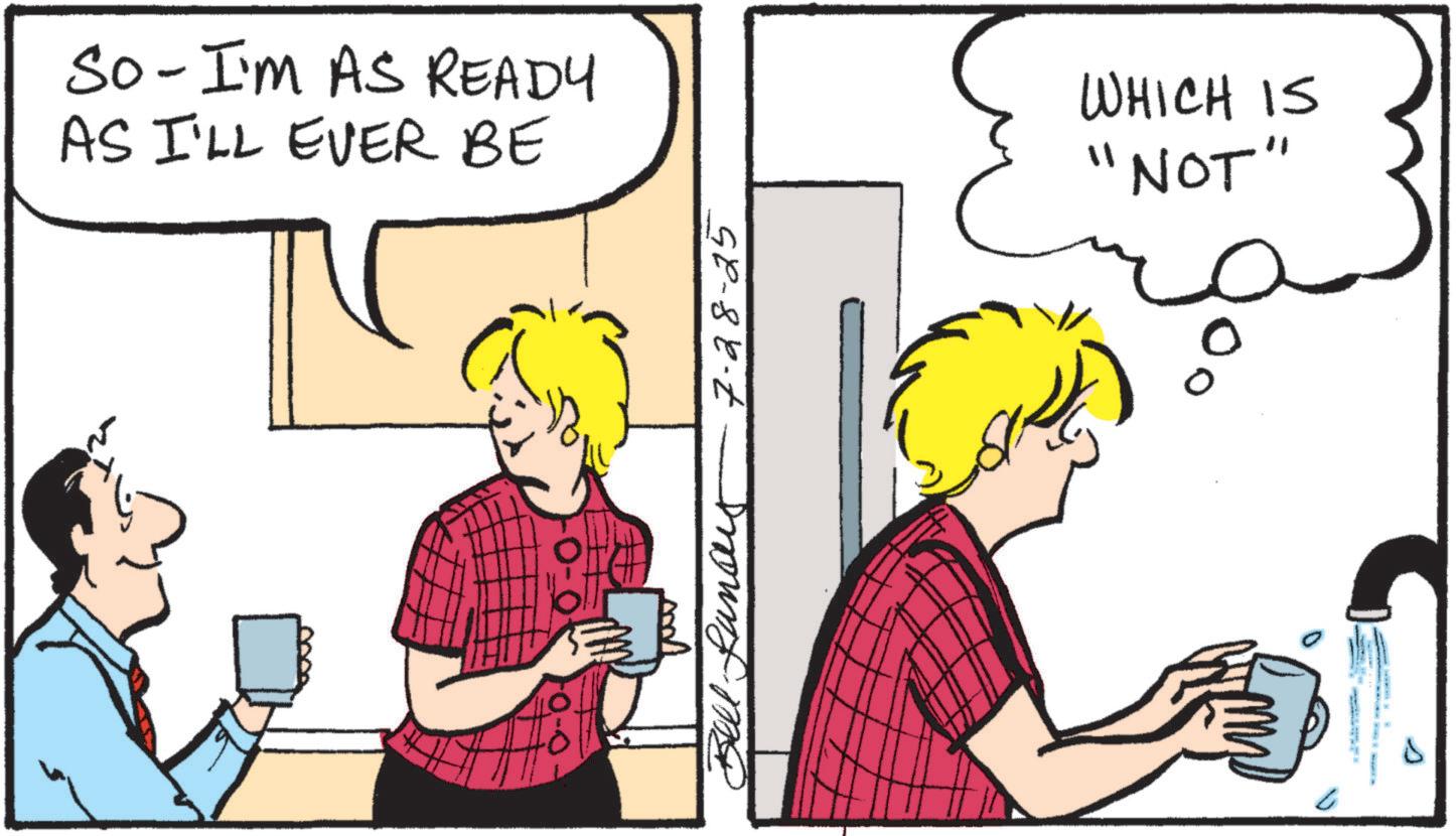 Comic book OCR: www So- I'M AS READY AS I'LL EVER BE Bell-Landes 7-28-25 WHICH IS "NOT" www So- I'M AS READY AS I'LL EVER BE Bell - Landes 7-28-25 WHICH IS " NOT "