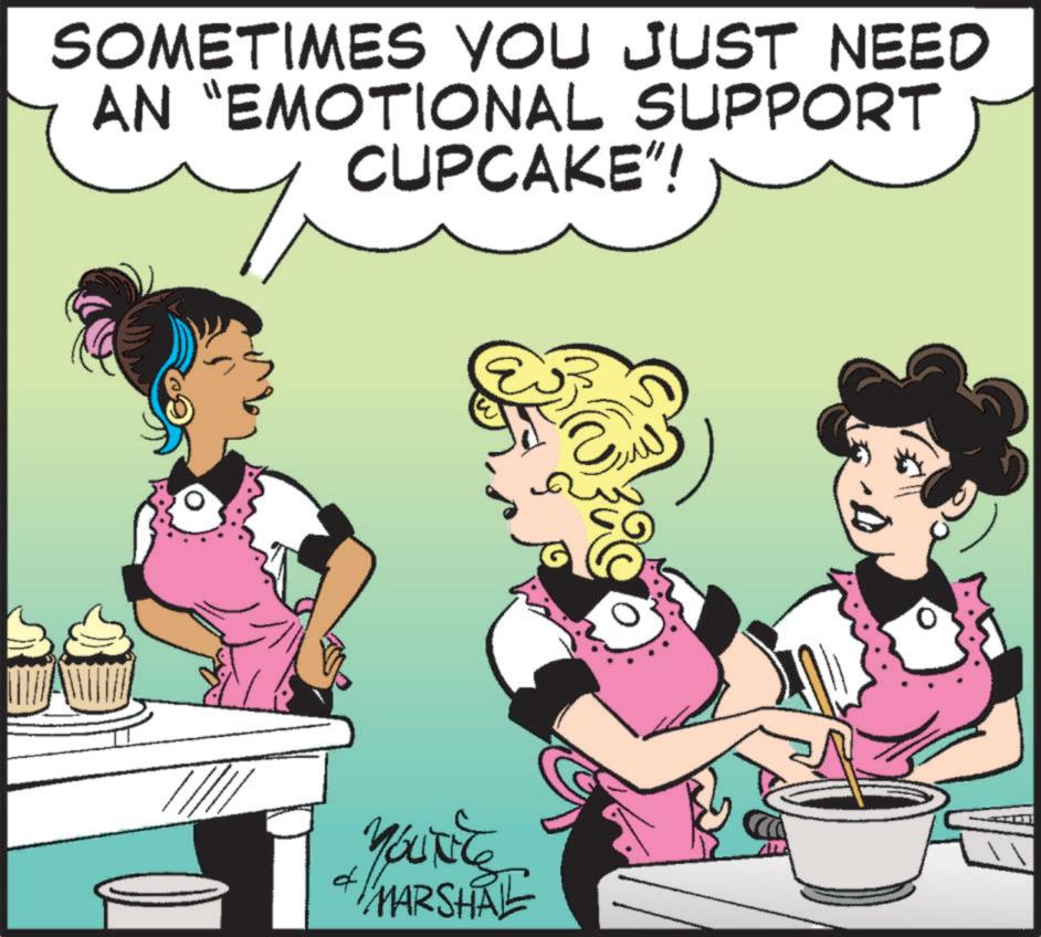 Homemaking OCR: SOMETIMES YOU JUST NEED AN "EMOTIONAL SUPPORT CUPCAKE"! MARSHAL SOMETIMES YOU JUST NEED AN " EMOTIONAL SUPPORT CUPCAKE " ! MARSHAL