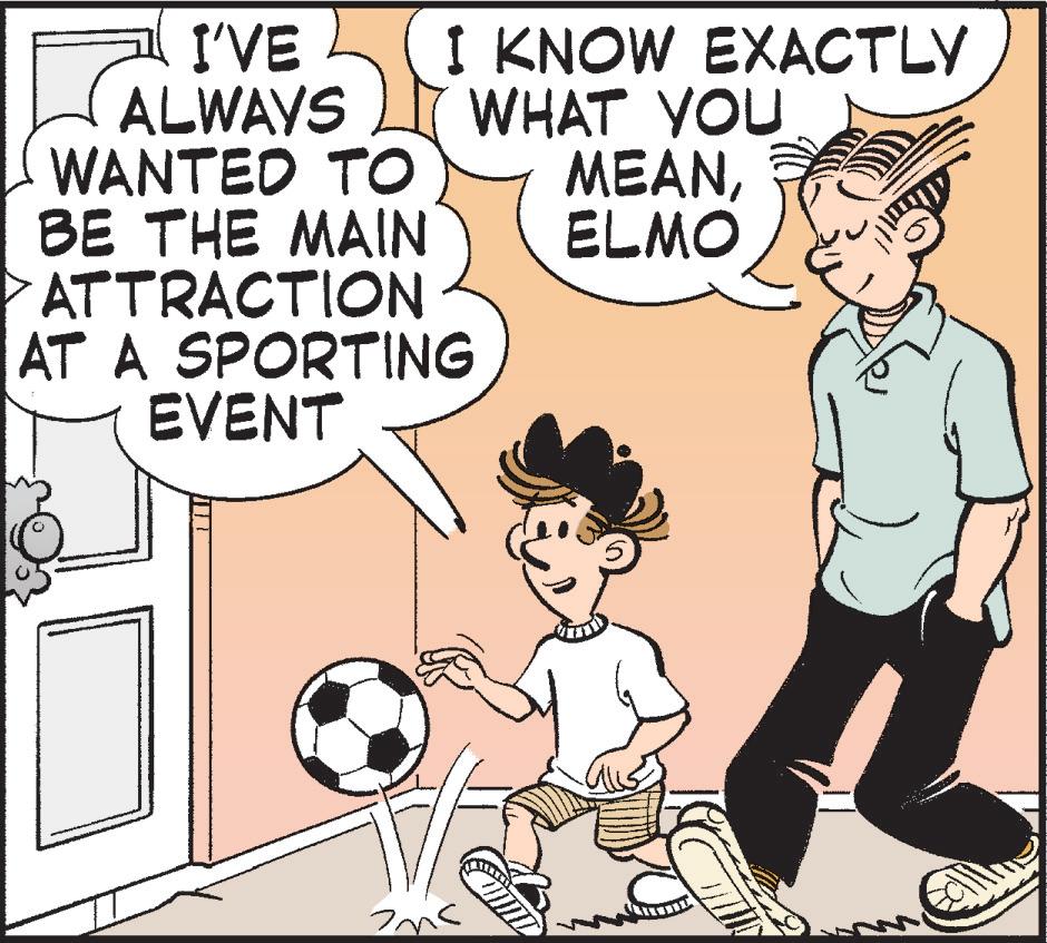 Play OCR: I'VE ALWAYS WANTED TO I KNOW EXACTLY WHAT YOU MEANELMO BE THE MAIN ATTRACTION AT A SPORTING EVENT ??? I'VE ALWAYS WANTED TO I KNOW EXACTLY WHAT YOU MEANELMO BE THE MAIN ATTRACTION AT A SPORTING EVENT ???