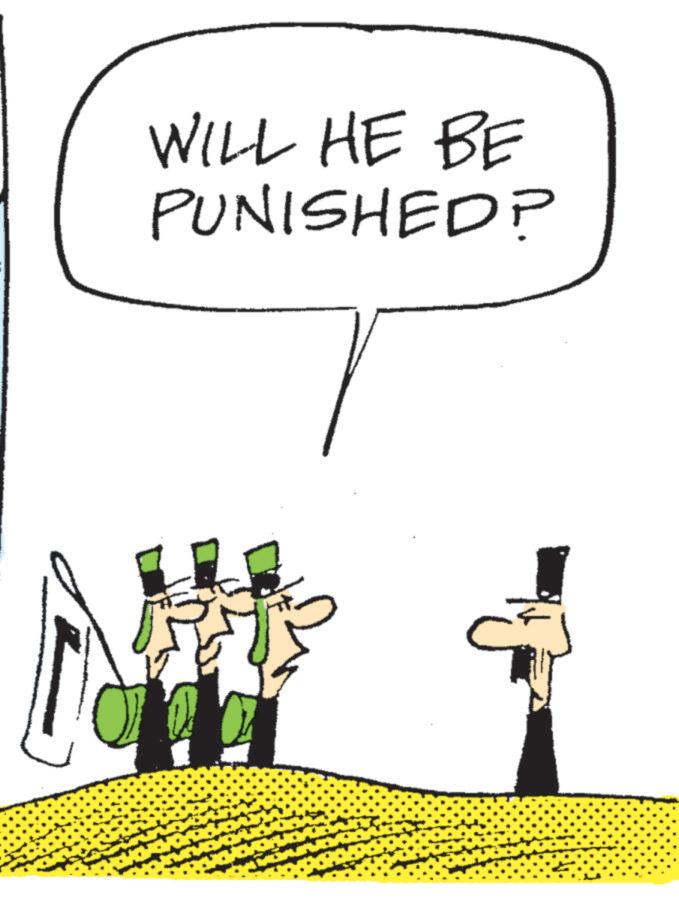 Graphics OCR: WILL HE BE PUNISHEDP WILL HE BE PUNISHEDP