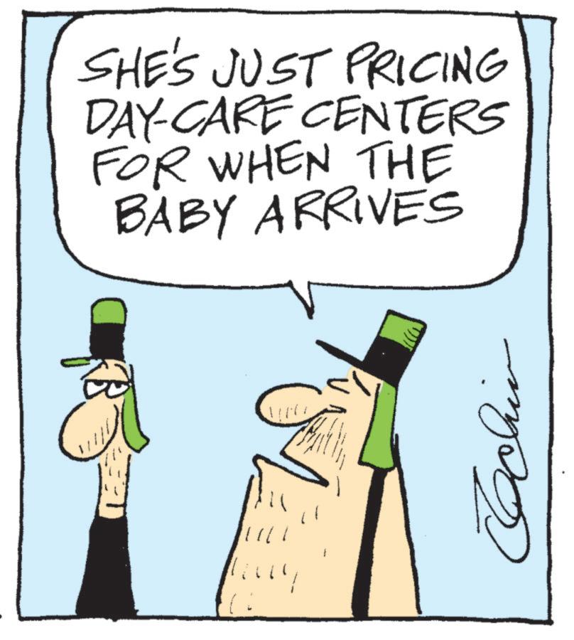 Moustache OCR: ?? Cochin SHE'S JUST PRICING DAY-CARE CENTERS FOR WHEN THE BABY ARRIVES ?? Cochin SHE'S JUST PRICING DAY - CARE CENTERS FOR WHEN THE BABY ARRIVES