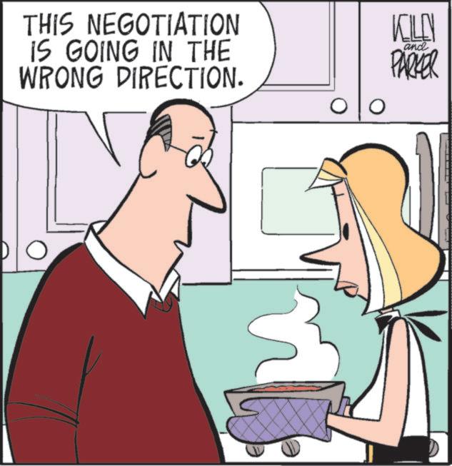 Comics OCR: THIS NEGOTIATION IS GOING IN THE WRONG DIRECTION. KILEN PARKER and THIS NEGOTIATION IS GOING IN THE WRONG DIRECTION . KILEN PARKER and