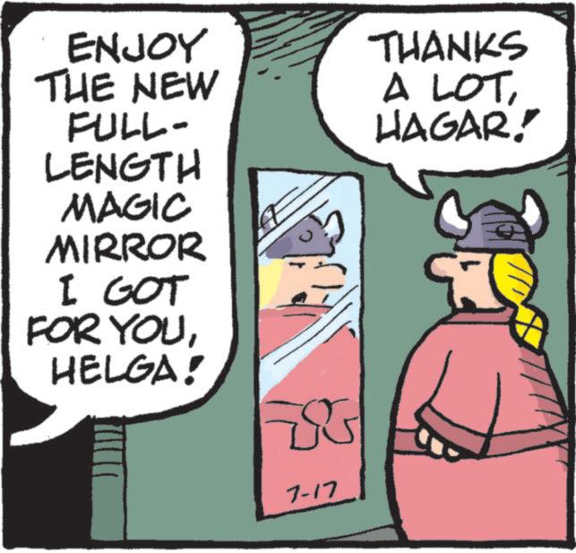 Clip art OCR: ENJOY THE NEW FULL- LENGTH MAGIC MIRROR I GOT FOR YOUHELGA! V 7-17 THANKS A LOTHAGAR! ENJOY THE NEW FULL- LENGTH MAGIC MIRROR I GOT FOR YOUHELGA ! V 7-17 THANKS A LOTHAGAR !