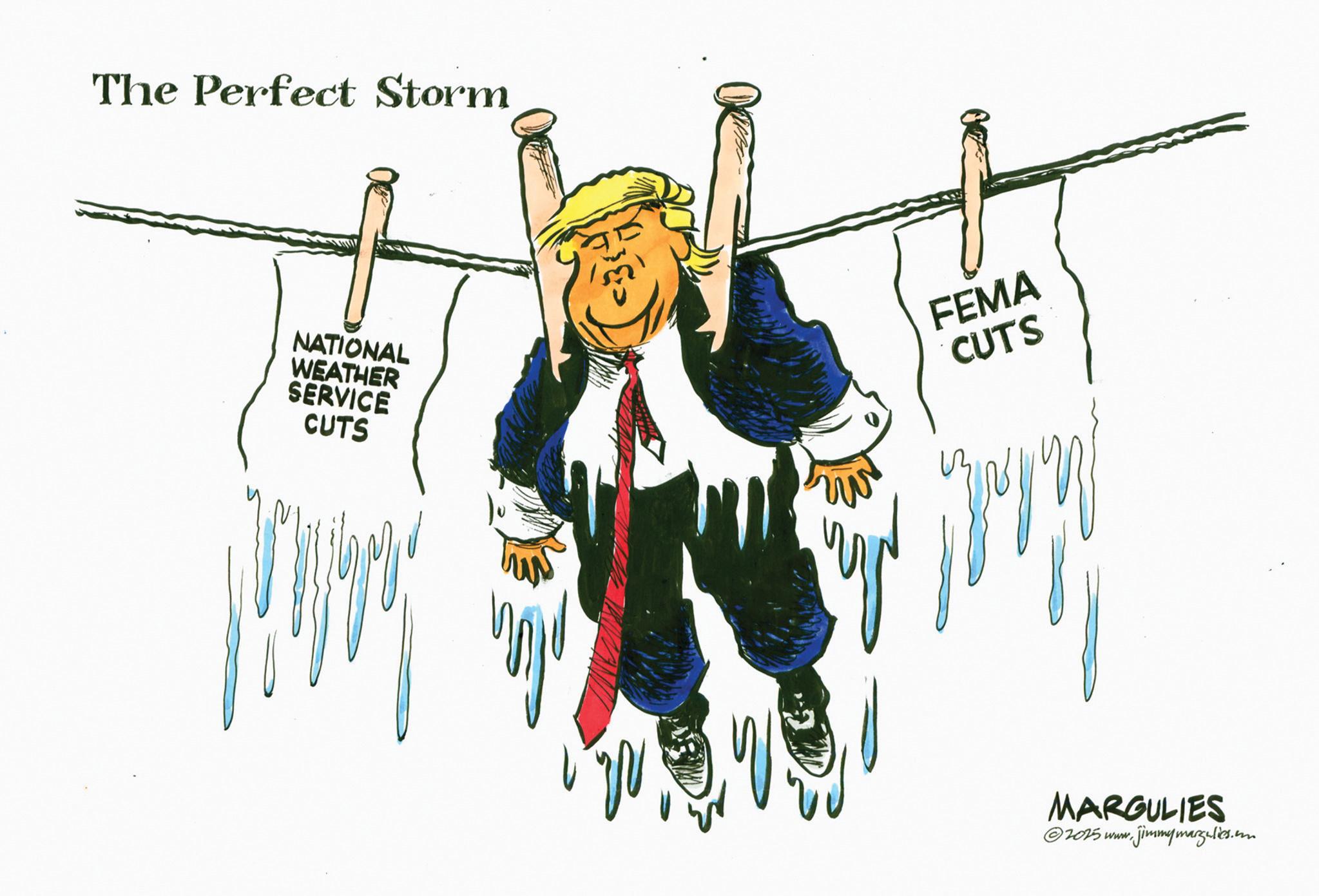 Fiction OCR: The Perfect Storm NATIONAL WEATHER SERVICE FEMA CUTS CUTS MARGULIES w.jimmymargulies.com ©2015 www. The Perfect Storm NATIONAL WEATHER SERVICE FEMA CUTS CUTS MARGULIES w.jimmymargulies.com © 2015 www .