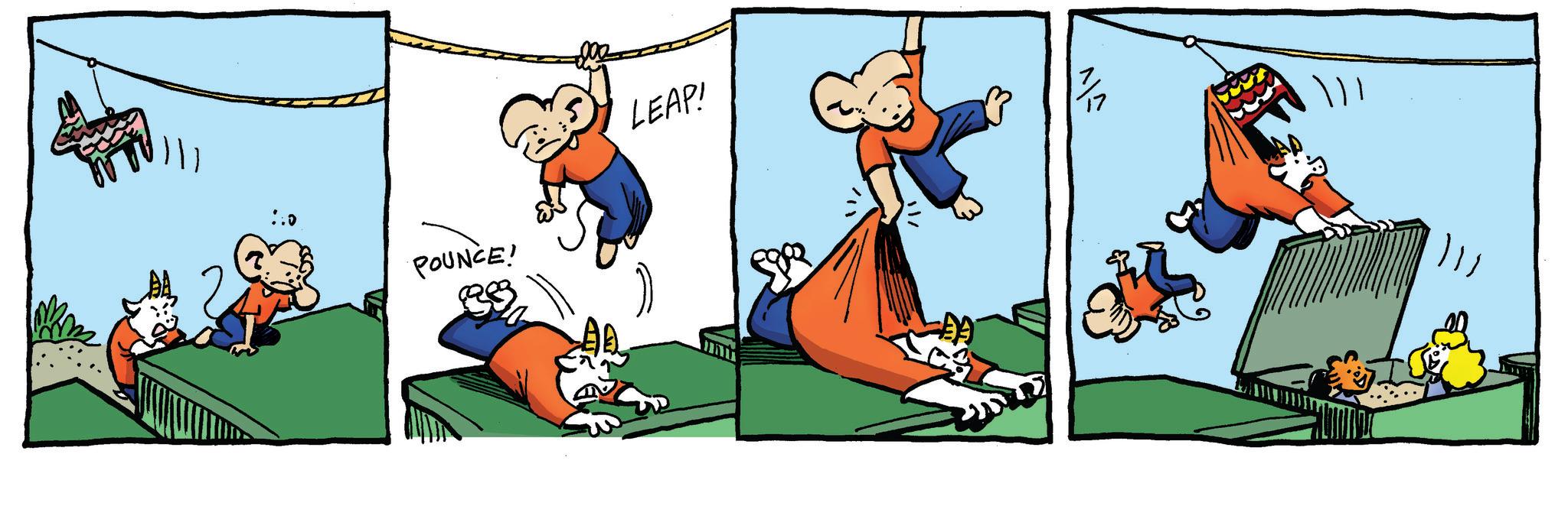 Graphics OCR: 11 POUNCE! LEAP! 11 POUNCE ! LEAP !