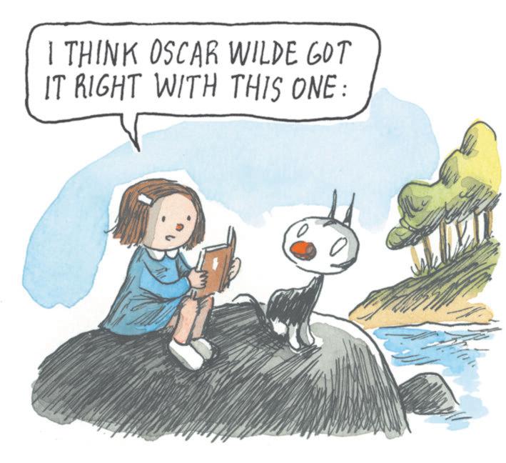 Canidae OCR: I THINK OSCAR WILDE GOT IT RIGHT WITH THIS ONE: I THINK OSCAR WILDE GOT IT RIGHT WITH THIS ONE :