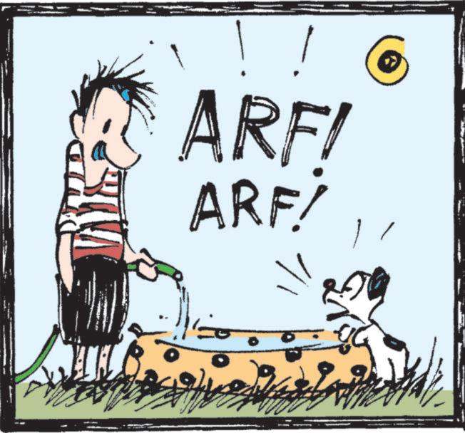 Child art OCR: ARF! ARF! 1/ ARF ! ARF ! 1 /