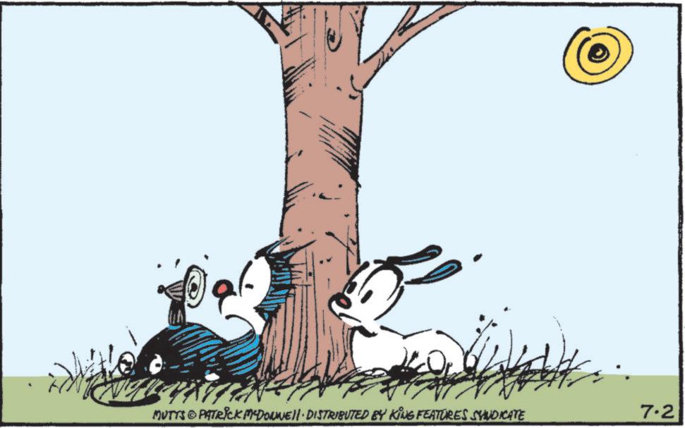 Fiction OCR: MUTTS@PATRICK MYDONNE DISTRIBUTED BY KING FEATURES SYNDICATE 7.2 MUTTS @ PATRICK MYDONNE DISTRIBUTED BY KING FEATURES SYNDICATE 7.2