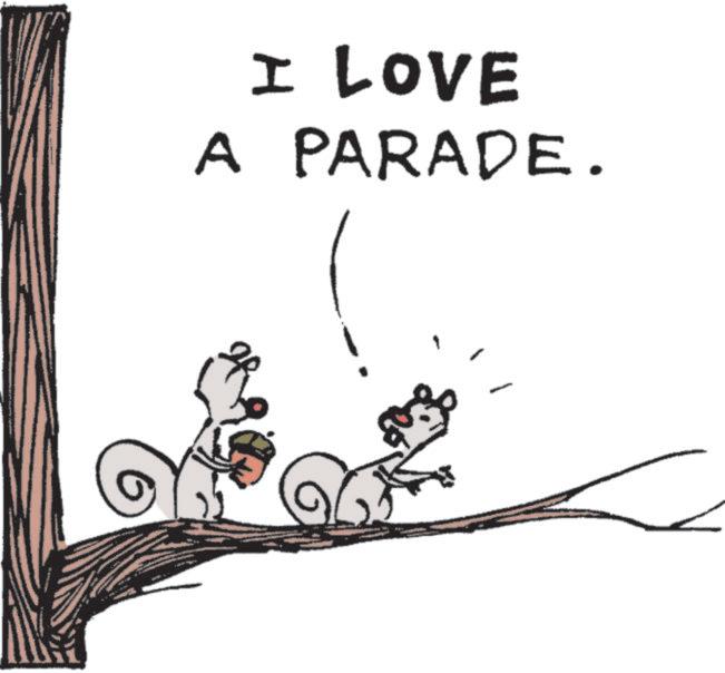 Clip art OCR: I LOVE A PARADE. I LOVE A PARADE .