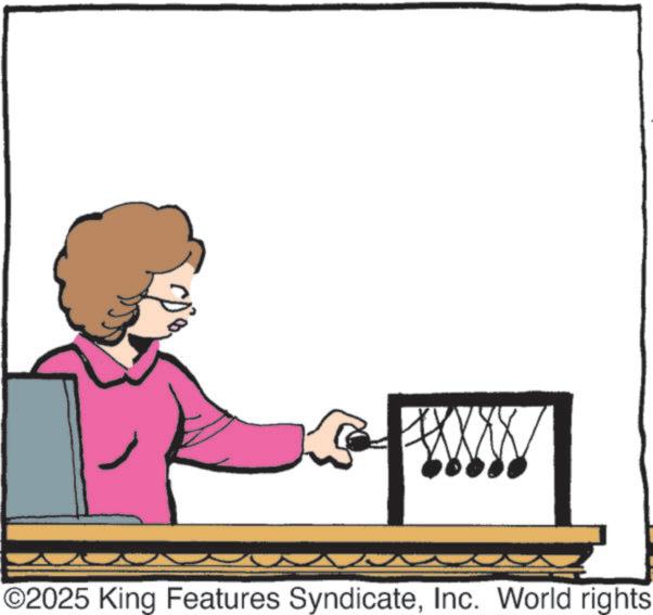 Graphics OCR: ©2025 King Features SyndicateInc. World rights © 2025 King Features SyndicateInc. World rights