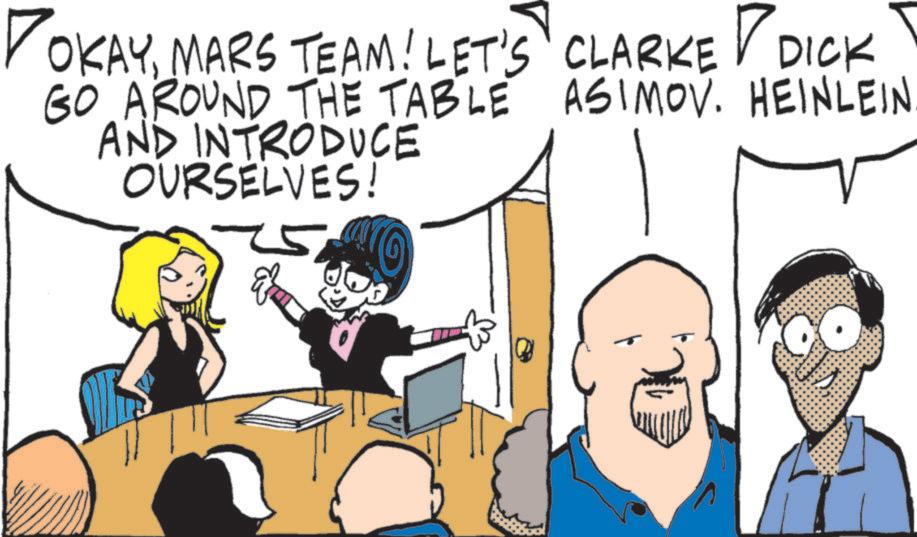 Animation OCR: POKAYMARS TEAM! LET'S CLARKE DICK. ? GO AROUND THE TABLE ASIMOV. HEINLEIN. AND INTRODUCE OURSELVES! 25 POKAYMARS TEAM ! LET'S CLARKE DICK . ? GO AROUND THE TABLE ASIMOV . HEINLEIN . AND INTRODUCE OURSELVES ! 25