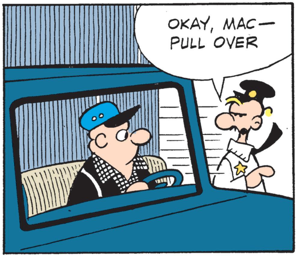 Comics OCR: OKAYMAC- PULL OVER OKAYMAC- PULL OVER