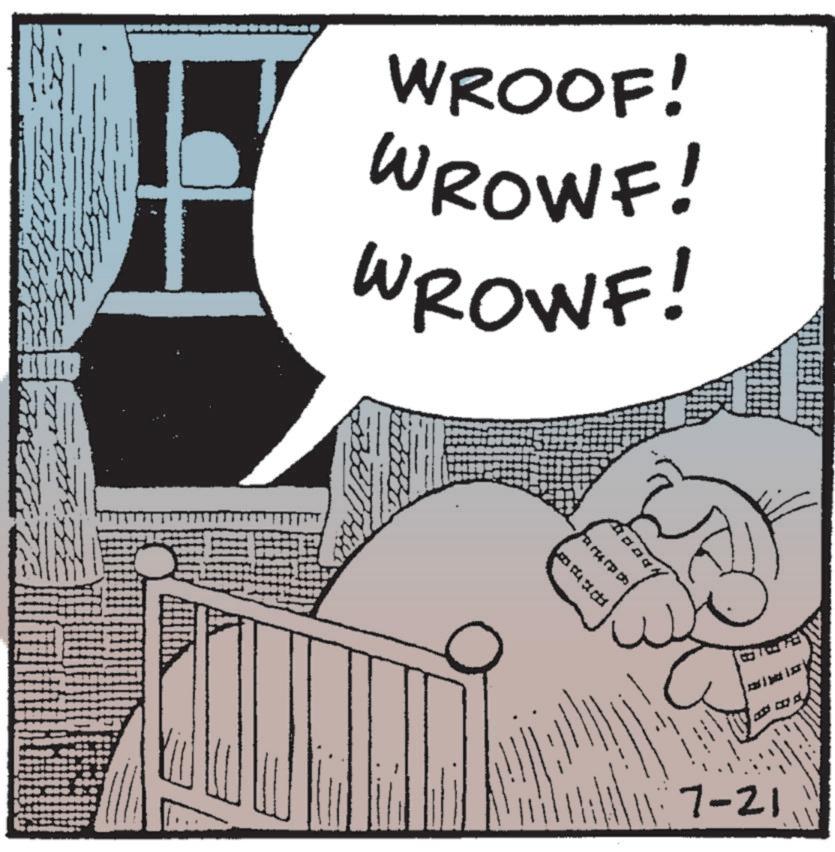 Comics OCR: WROOF! WROWF! WROWF! mxd 7-21 WROOF ! WROWF ! WROWF ! mxd 7-21
