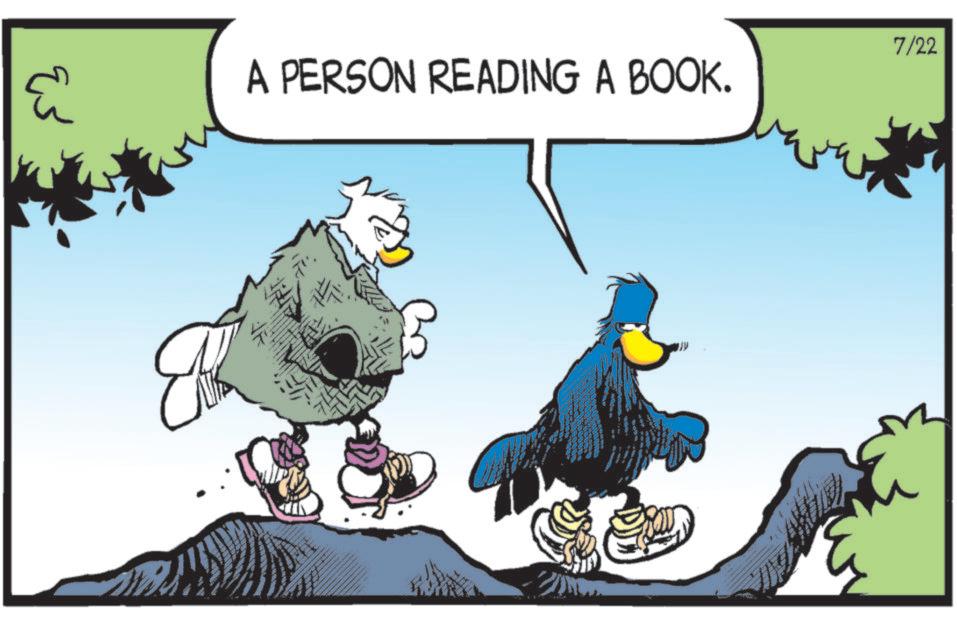 Comic book OCR: 7/22 ? A PERSON READING A BOOK. 7/22 ? A PERSON READING A BOOK .