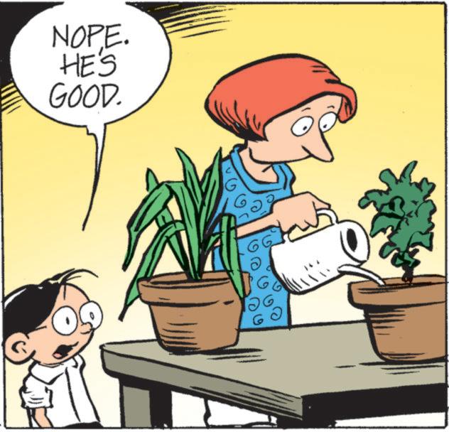 Homemaking OCR: NOPE. HE'S GOOD. 66 NOPE . HE'S GOOD . 66