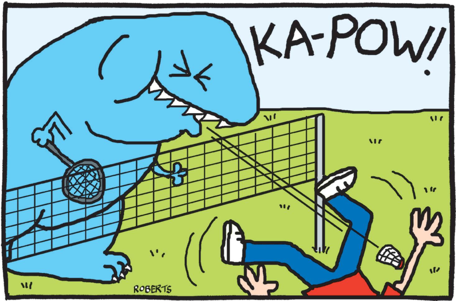 Ball OCR: ? k KA-POW! 218 ROBERTS ? k KA - POW ! 218 ROBERTS