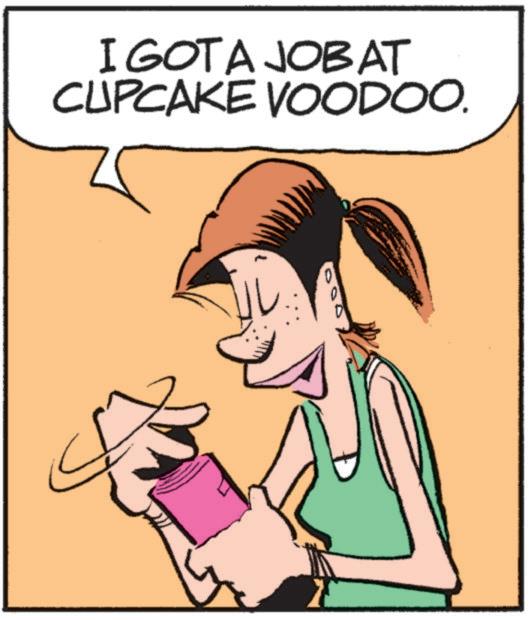 Animated cartoon OCR: IGOTA JOBAT CUPCAKE VOODOO. IGOTA JOBAT CUPCAKE VOODOO .