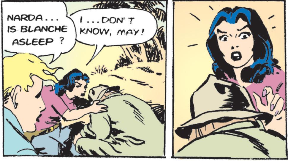 Gesture OCR: NARDA... IS BLANCHE ASLEEP ? 1... DON'T KNOWMAY! MISE NARDA ... IS BLANCHE ASLEEP ? 1 ... DON'T KNOWMAY ! MISE