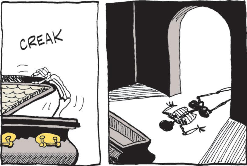 Fictional character OCR: CREAK = 83 CREAK = 83