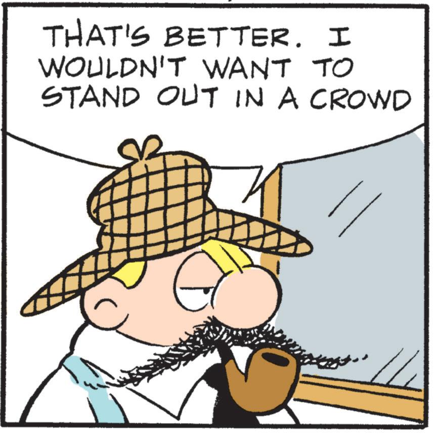 Sun hat OCR: THAT'S BETTER. I WOULDN'T WANT TO STAND OUT IN A CROWD THAT'S BETTER . I WOULDN'T WANT TO STAND OUT IN A CROWD