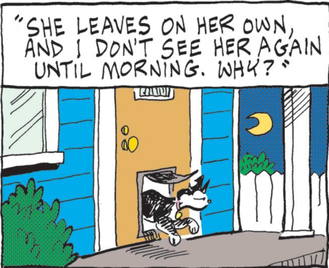 Fiction OCR: SHE LEAVES ON HER OWNAND I DON'T SEE HER AGAIN UNTIL MORNING. WHY?" im SHE LEAVES ON HER OWNAND I DON'T SEE HER AGAIN UNTIL MORNING . WHY ? " im