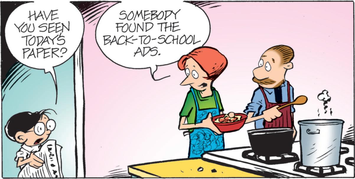 Happiness OCR: HAVE YOU SEEN TODAY'S PAPER? SOMEBODY FOUND THE BACK-TO-SCHOOL ADS. HAVE YOU SEEN TODAY'S PAPER ? SOMEBODY FOUND THE BACK - TO - SCHOOL ADS .