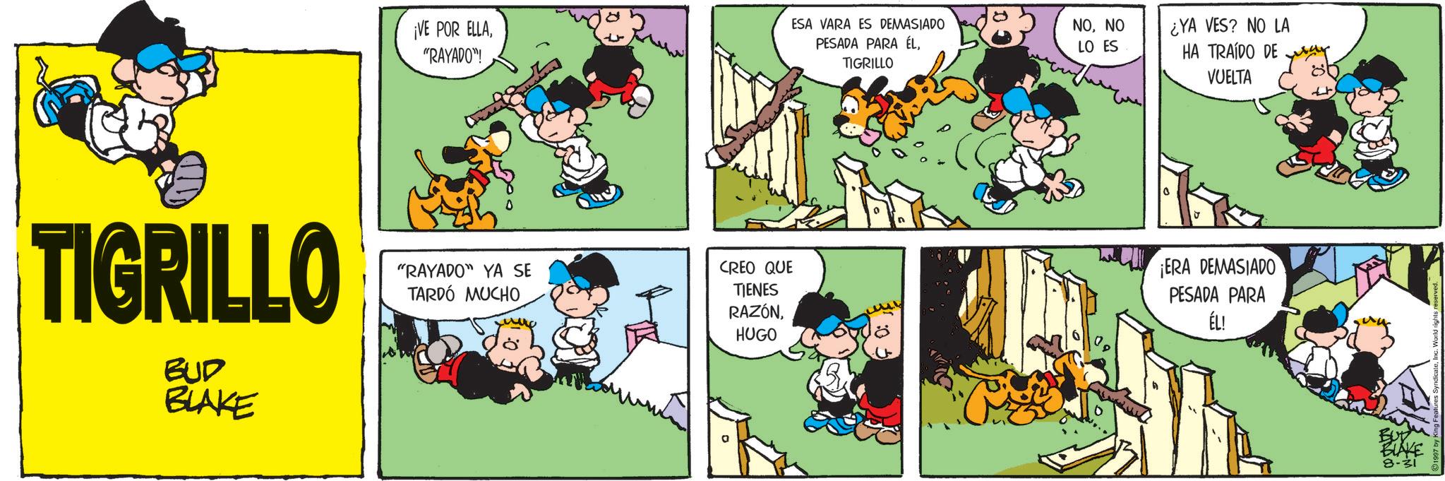 Gesture OCR: TIGRILLO BUD BLAKE ¡VE POR ELLA"RAYADO"! "RAYADO" YA SE TARDÓ MUCHO ESA VARA ES DEMASIADO PESADA PARA ÉLTIGRILLO NONO LO ES ¿YA VES? NO LA HA TRAÍDO DE VUELTA CREO QUE TIENES RAZÓNHUGO ¡ERA DEMASIADO PESADA PARA ÉL! TIGRILLO BUD BLAKE ¡ VE POR ELLA" RAYADO " ! " RAYADO " YA SE TARDÓ MUCHO ESA VARA ES DEMASIADO PESADA PARA ÉLTIGRILLO NONO LO ES ¿ YA VES ? NO LA HA TRAÍDO DE VUELTA CREO QUE TIENES RAZÓNHUGO ¡ ERA DEMASIADO PESADA PARA ÉL !