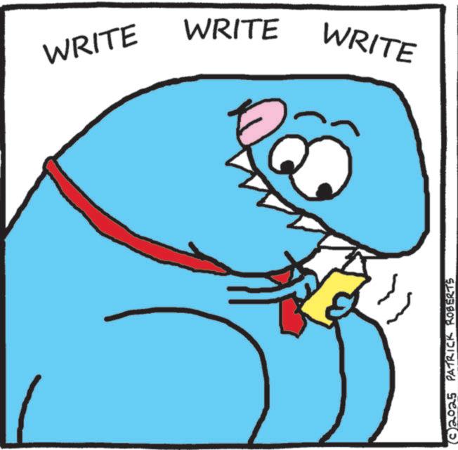 Handwriting OCR: WRITE WRITE WRITE 2025 PATRICK ROBERTS WRITE WRITE WRITE 2025 PATRICK ROBERTS