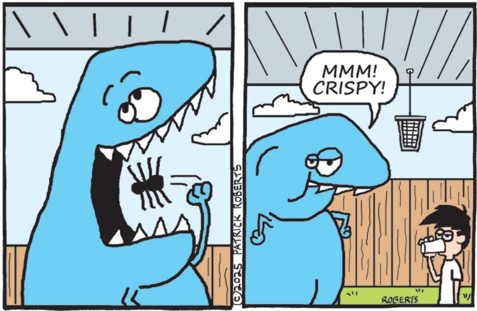 Mackerel Sharks OCR: || MMM! CRISPY! M ©2025 PATRICK ROBERTS ROBERTS || MMM ! CRISPY ! M © 2025 PATRICK ROBERTS ROBERTS