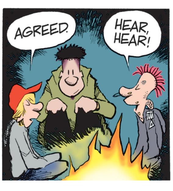 Graphics OCR: AGREED. HEAR HEAR! wwww AGREED . HEAR HEAR ! wwww