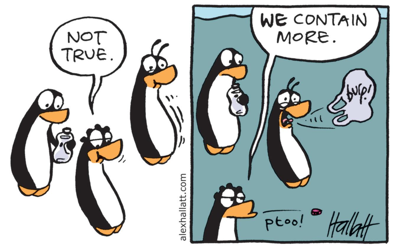 Comics OCR: NOT TRUE. WE CONTAIN MORE. alexhallatt.com ptoo! Hallatt bwrer NOT TRUE . WE CONTAIN MORE . alexhallatt.com ptoo ! Hallatt bwrer