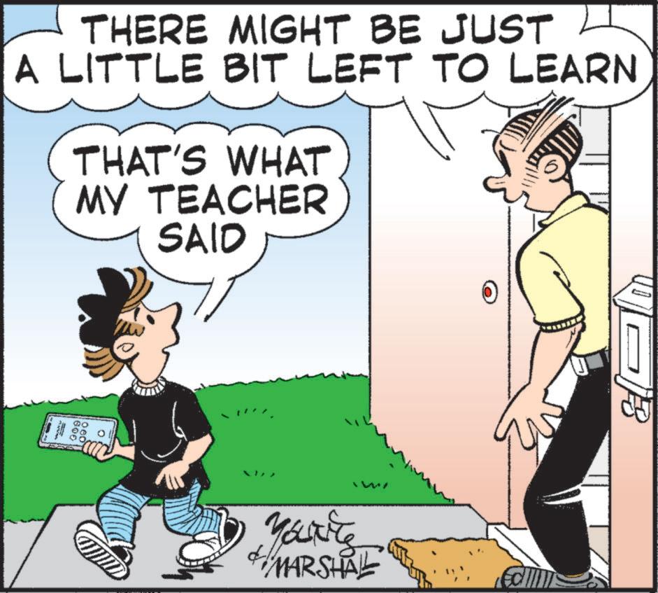 Animated cartoon OCR: THERE MIGHT BE JUST A LITTLE BIT LEFT TO LEARN THAT'S WHAT MY TEACHER SAID 600 000 Yourite & MARSHAL THERE MIGHT BE JUST A LITTLE BIT LEFT TO LEARN THAT'S WHAT MY TEACHER SAID 600 000 Yourite & MARSHAL