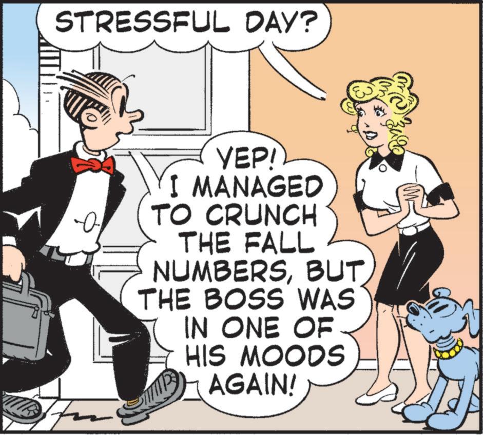 Animated cartoon OCR: STRESSFUL DAY? YEP! MANAGED TO CRUNCH THE FALL NUMBERSBUT THE BOSS WAS IN ONE OF HIS MOODS AGAIN! STRESSFUL DAY ? YEP ! MANAGED TO CRUNCH THE FALL NUMBERSBUT THE BOSS WAS IN ONE OF HIS MOODS AGAIN !