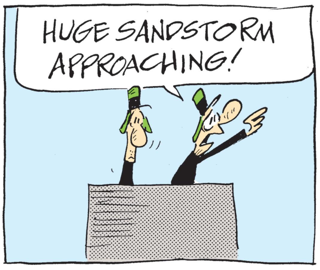 Graphics OCR: HUGE SANDSTORM APPROACHING! 5 HUGE SANDSTORM APPROACHING ! 5