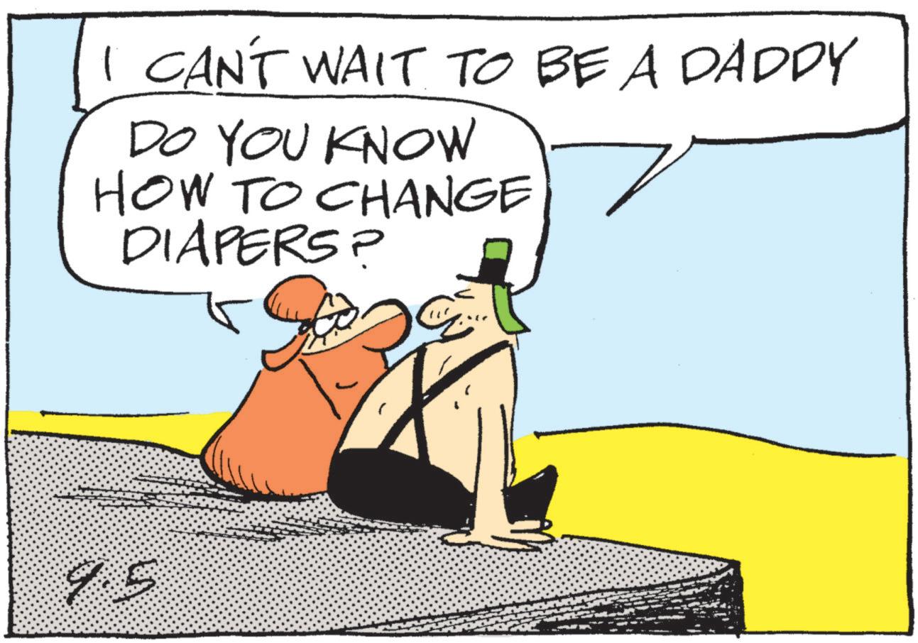 Pleased OCR: I CAN'T WAIT TO BE A DADDY DO YOU KNOW HOW TO CHANGE DIAPERS? 4.5 I CAN'T WAIT TO BE A DADDY DO YOU KNOW HOW TO CHANGE DIAPERS ? 4.5