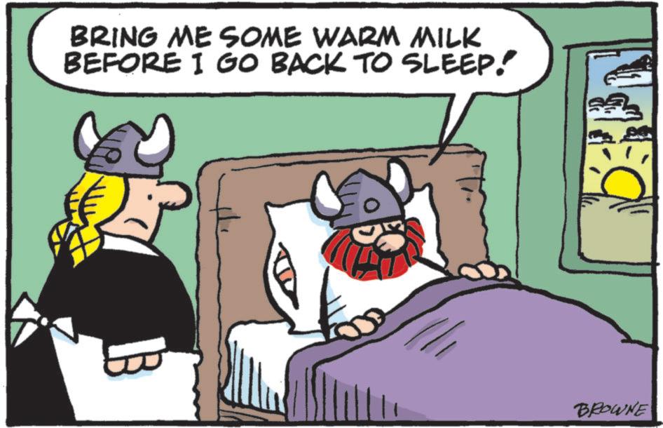 Graphics OCR: BRING ME SOME WARM MILK BEFORE I GO BACK TO SLEEP! B BROWNE BRING ME SOME WARM MILK BEFORE I GO BACK TO SLEEP ! B BROWNE