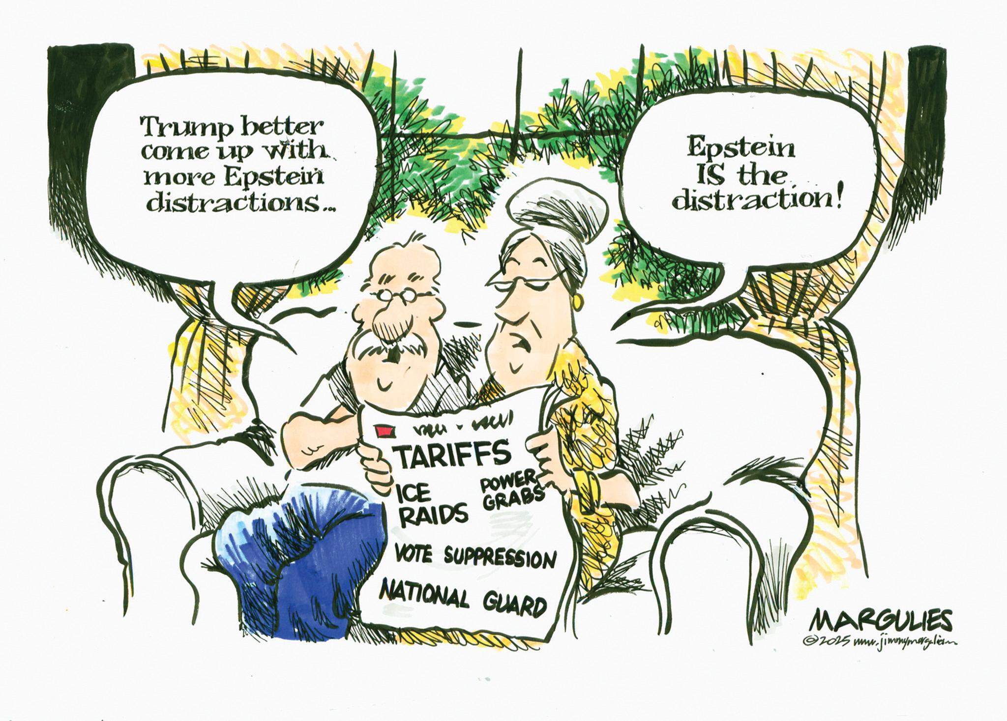 Moustache OCR: Trump better come up with more Epstein distractions... Epstein Is the distraction! 1e4- sevi TARIFFS POWER ICE RAIDS GRABS VOTE SUPPRESSION NATIONAL GUARD MARGULIES w.jimmymergalicom 2025 www. Trump better come up with more Epstein distractions ... Epstein Is the distraction ! 1e4- sevi TARIFFS POWER ICE RAIDS GRABS VOTE SUPPRESSION NATIONAL GUARD MARGULIES w.jimmymergalicom 2025 www .