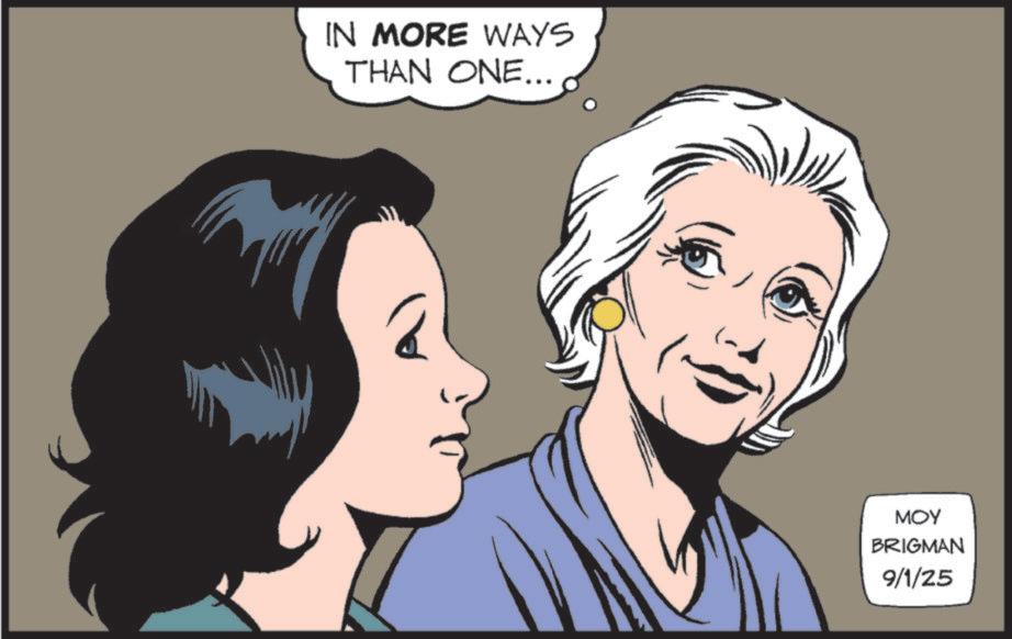 Publication OCR: IN MORE WAYS THAN ONE... MOY BRIGMAN 9/1/25 IN MORE WAYS THAN ONE ... MOY BRIGMAN 9/1/25