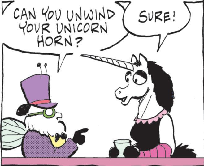 Moustache OCR: ? CAN YOU UNWIND YOUR UNICORN HORN? SURE! ? CAN YOU UNWIND YOUR UNICORN HORN ? SURE !