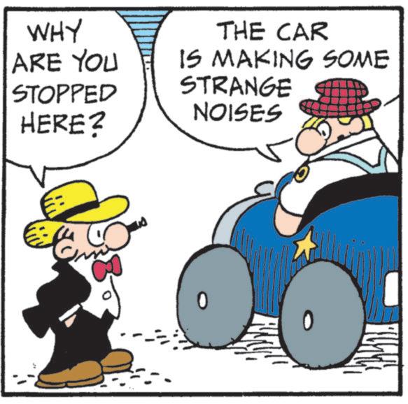 Kit car OCR: WHY ARE YOU STOPPED HERE? THE CAR IS MAKING SOME STRANGE NOISES WHY ARE YOU STOPPED HERE ? THE CAR IS MAKING SOME STRANGE NOISES