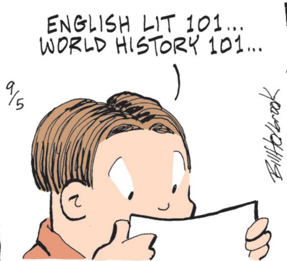 Fiction OCR: 95 ENGLISH LIT 101... WORLD HISTORY 101... ??????? 95 ENGLISH LIT 101 ... WORLD HISTORY 101 ... ???????
