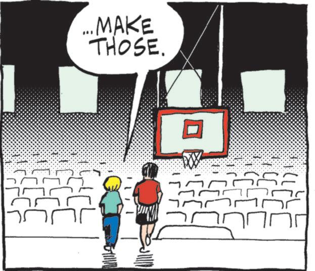 Basketball moves OCR: ...MAKE THOSE. ... MAKE THOSE .