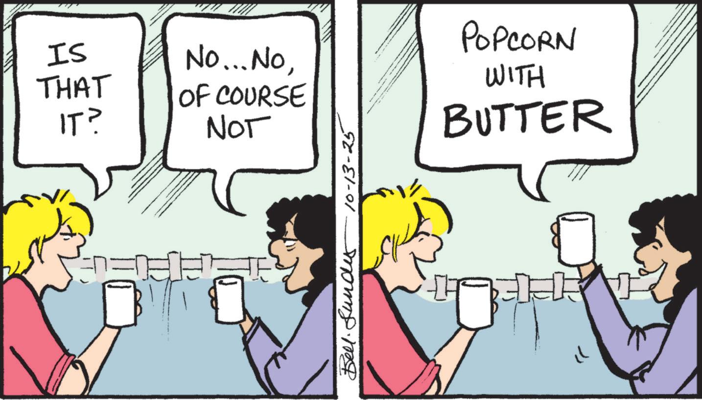 Animation OCR: IS THAT IT? No... NoOF COURSE NOT ??? ???? 10-13-25 POPCORN WITH BUTTER IS THAT IT ? No ... NoOF COURSE NOT ??? ???? 10-13-25 POPCORN WITH BUTTER