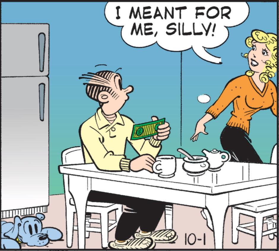 Animated cartoon OCR: I MEANT FOR MESILLY! 10-1 I MEANT FOR MESILLY ! 10-1