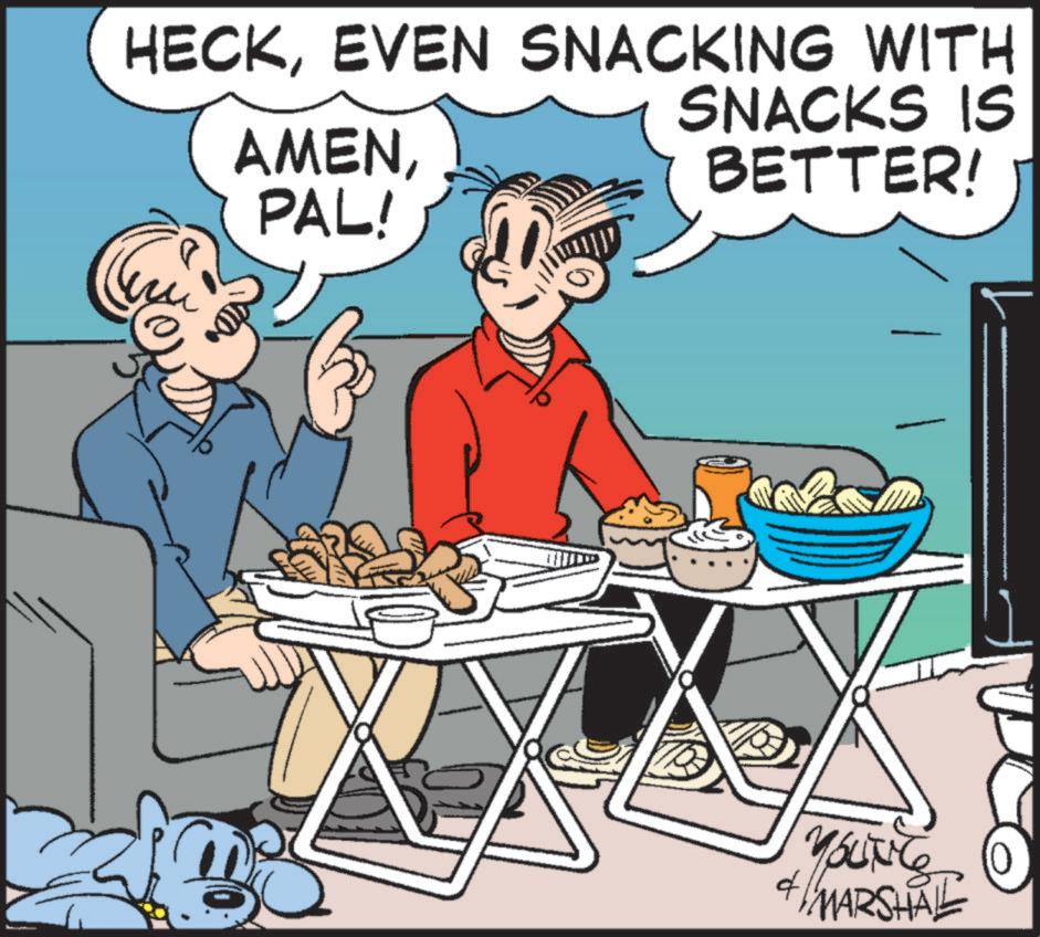 Junk food OCR: HECKEVEN SNACKING WITH AMENPAL! SNACKS IS BETTER! f YOUNG MARSHAL HECKEVEN SNACKING WITH AMENPAL ! SNACKS IS BETTER ! f YOUNG MARSHAL